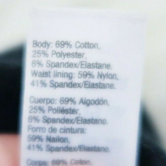 SPANX Ready-To-Wow Black Cropped Denim Jeggings M - Picture 8 of 9